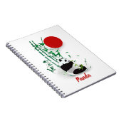 Panda   notitieboek (Rechterzijde)