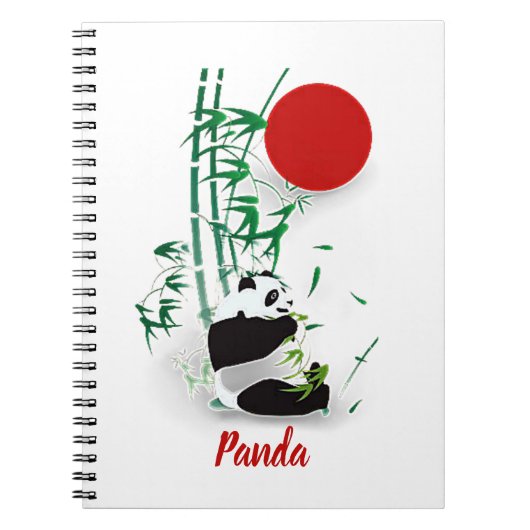 Panda   notitieboek (Voorkant)