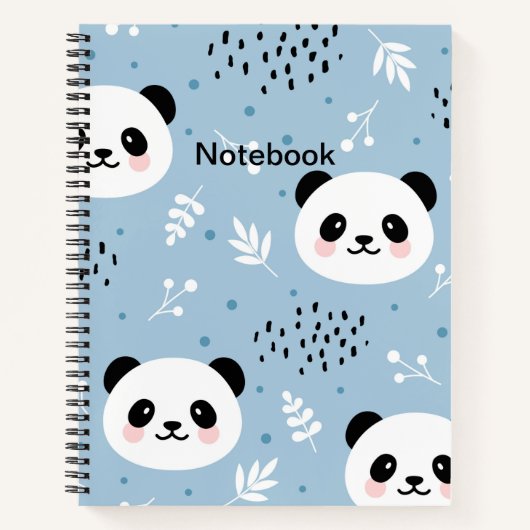 Panda Notitieboek (Voorkant)