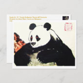 Panda Nr. 29 * Panda-Postkarte * Panda-Art-Briefka Briefkaart (Voorkant / Achterkant)