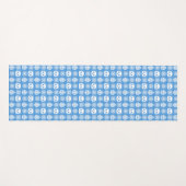 Panda Oerwoud impressies op blauw Yogamat (Voorkant (horizontaal))