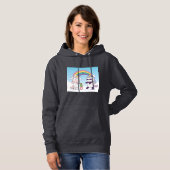 Panda ontwerp Hoodie (Voorkant volledig)