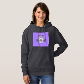 Panda ontwerp Hoodie (Voorkant volledig)