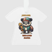 panda - ontwerp ornament (voorkant)