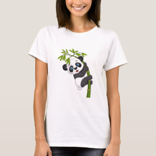 Panda ontwerp t-shirt
