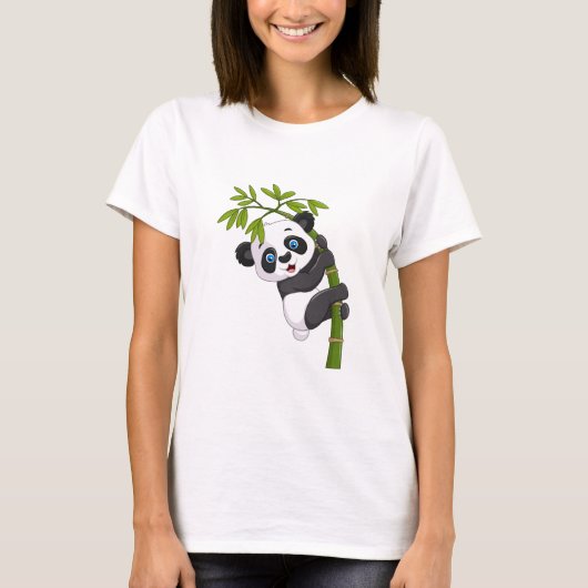 Panda ontwerp t-shirt (Voorkant)
