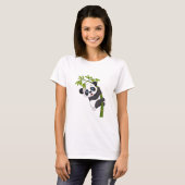 Panda ontwerp t-shirt (Voorkant volledig)