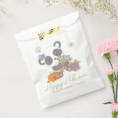 Panda & Oogbal Boeket Happy Halloween Bedankzakje (Gezegeld)