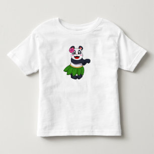 Panda op Ballet Dance Kinder Shirts