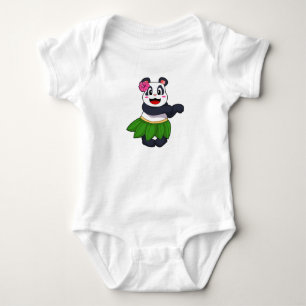 Panda op Ballet Dance Romper