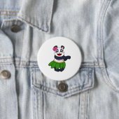 Panda op Ballet Dance Ronde Button 7,6 Cm (In situ)