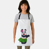 Panda op Ballet Dance Schort (Insitu)