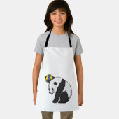 Panda op Handball Sports Schort (Insitu)