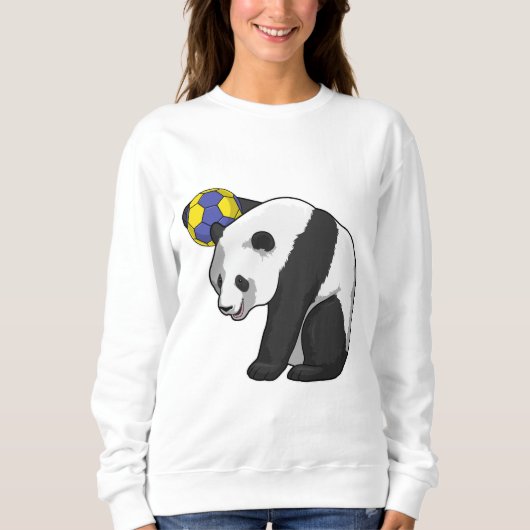 Panda op Handball Sports Trui (Voorkant)
