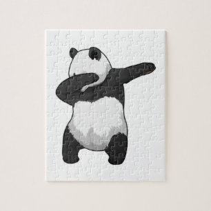 Panda op Hip Hop Dance Dab Legpuzzel