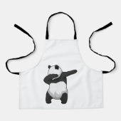 Panda op Hip Hop Dance Dab Schort (Voorkant)