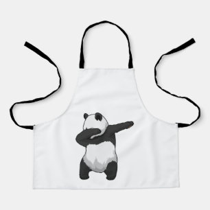 Panda op Hip Hop Dance Dab Schort