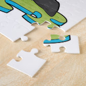 Panda op Yoga Fitness Legpuzzel (Zijkant)