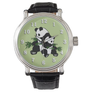 Panda opgroeien horloge