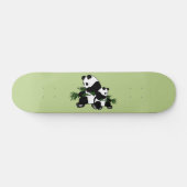 Panda opgroeien persoonlijk skateboard (Horizontaal)