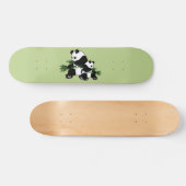 Panda opgroeien persoonlijk skateboard (Horizontaal)