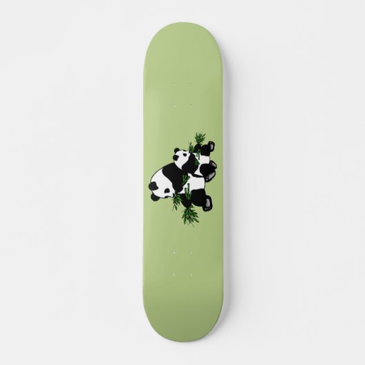 Panda opgroeien persoonlijk skateboard (Voorkant)