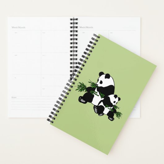Panda opgroeien planner (Display)