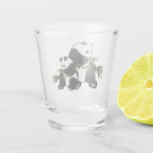Panda opgroeien shot glas (Achterkant)