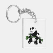 Panda opgroeien sleutelhanger (Voorkant Links)