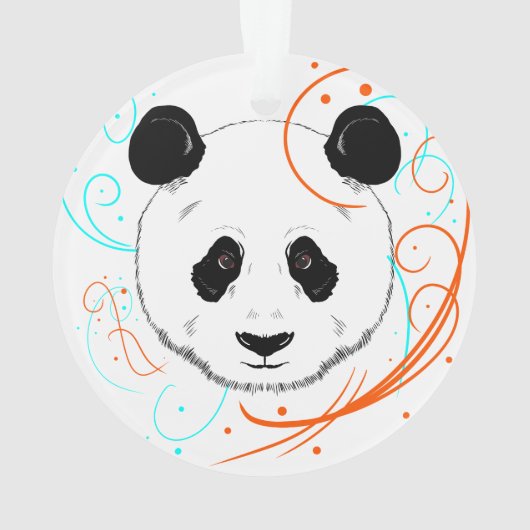Panda Ornament (achterkant)