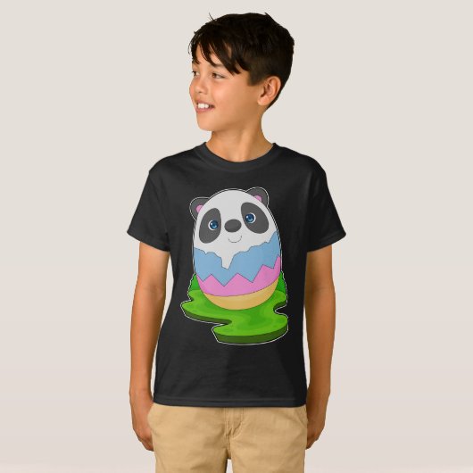 Panda Paasei T-shirt (Voorkant volledig)