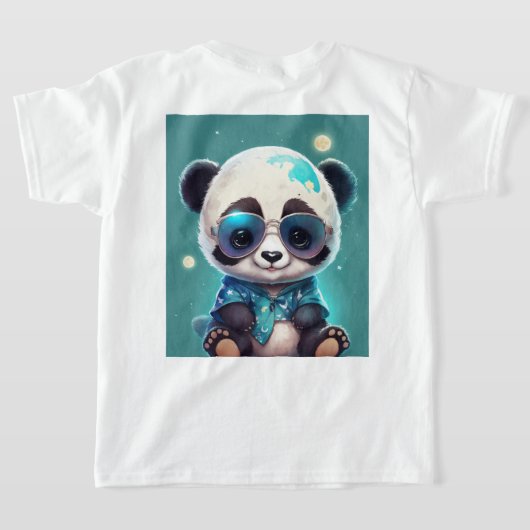 Panda Palooza: Schattig T-shirt voor de kleintjes! (Laag Achter)