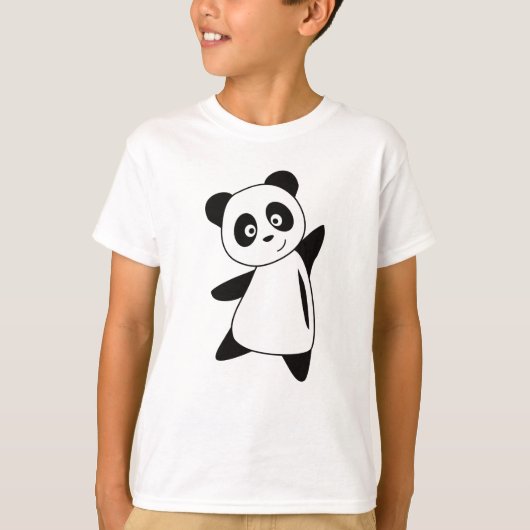 Panda Panda Beer Sweet Animals Children T-shirt (Voorkant)