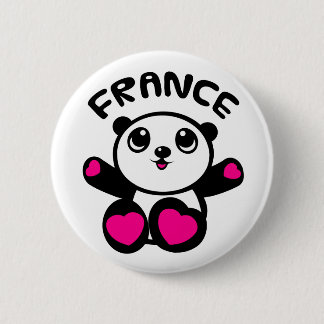Panda Panda France Ronde Button 5,7 Cm