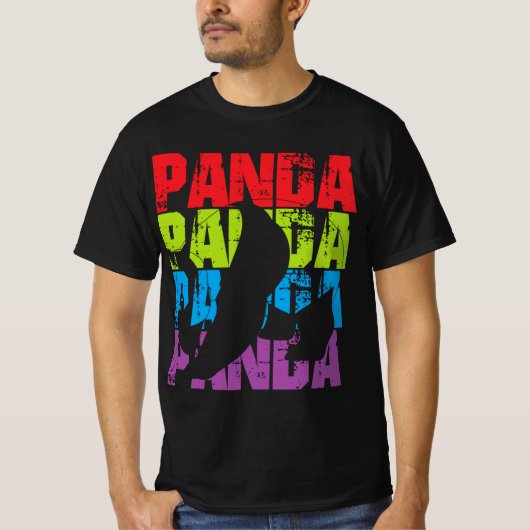 Panda Panda Panda T-shirt (Voorkant)