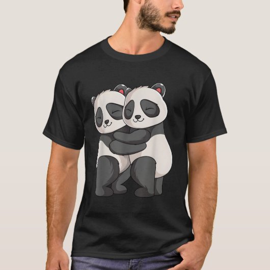 Panda Panda T-shirt (Voorkant)