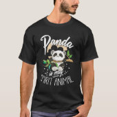 Panda Pandabear T-shirt (Voorkant)