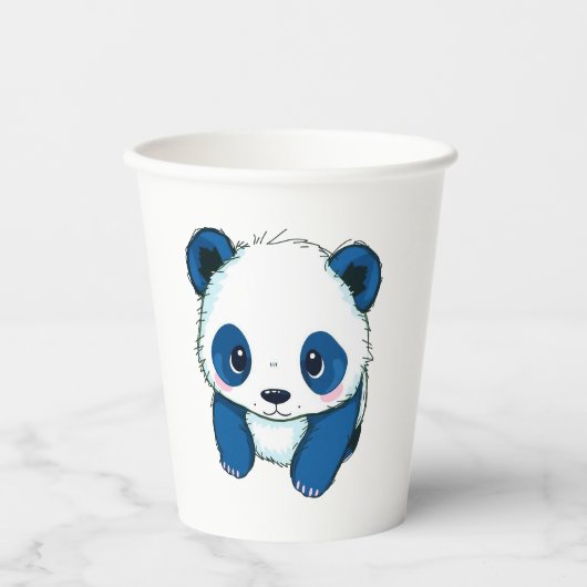 Panda Papieren Bekers (Voorkant)