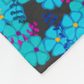 Panda Paradise Bloom Fleece Deken (Hoek)