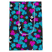 Panda Paradise Bloom Medium Cadeauzakje (Achterkant)