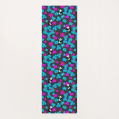 Panda Paradise Bloom Yogamat (Achterkant)