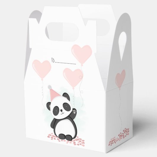 Panda Party Bedankdoosjes (Geopend)