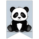 Panda Party Bunting Banner (Tweede vlag)