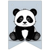 Panda Party Bunting Banner (Derde vlag)