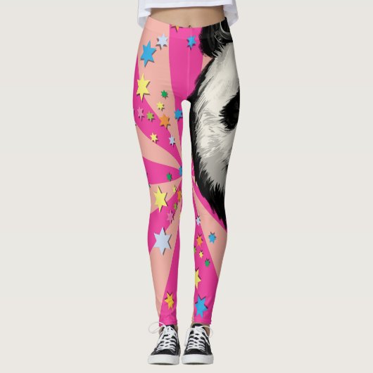 Panda Party Leggings (Voorkant)