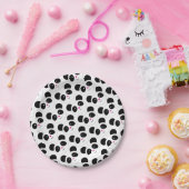 Panda Party Papieren Bordje (Feest)