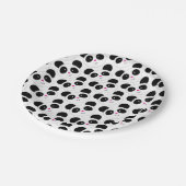 Panda Party Papieren Bordje (Gekanteld)