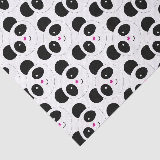 Panda Party Tissuepapier (Detail)