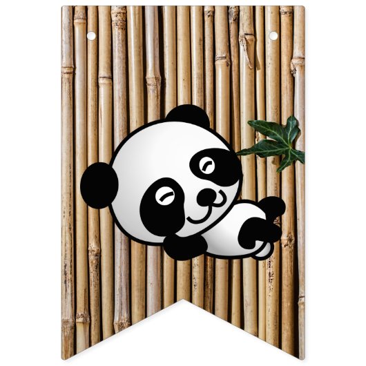 Panda Party Welcome Banner (Derde vlag)