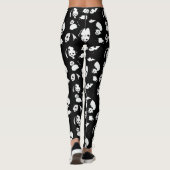 Panda patroon Black BG Leggings (Achterkant)